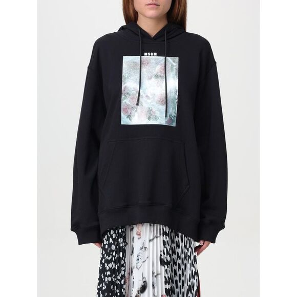 Msgm Sweatshirt Woman Black